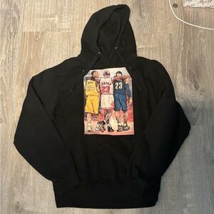 Black basketball Hoodie
